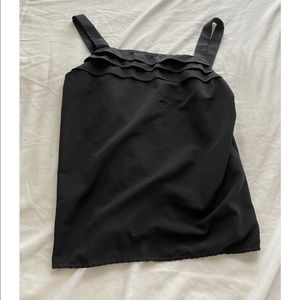 Black tank top/blouse